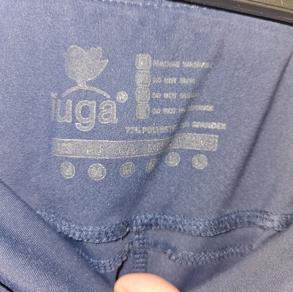Iuga Womans Blue Yoga Pants  Size M - Picture 10 of 11